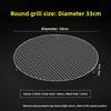 Food Grade 304 Stainless Steel Square Grill Mesh Pork Smoking Rack Charcoal Grill Cooking Tool for Indoor And Outdoor BBQ