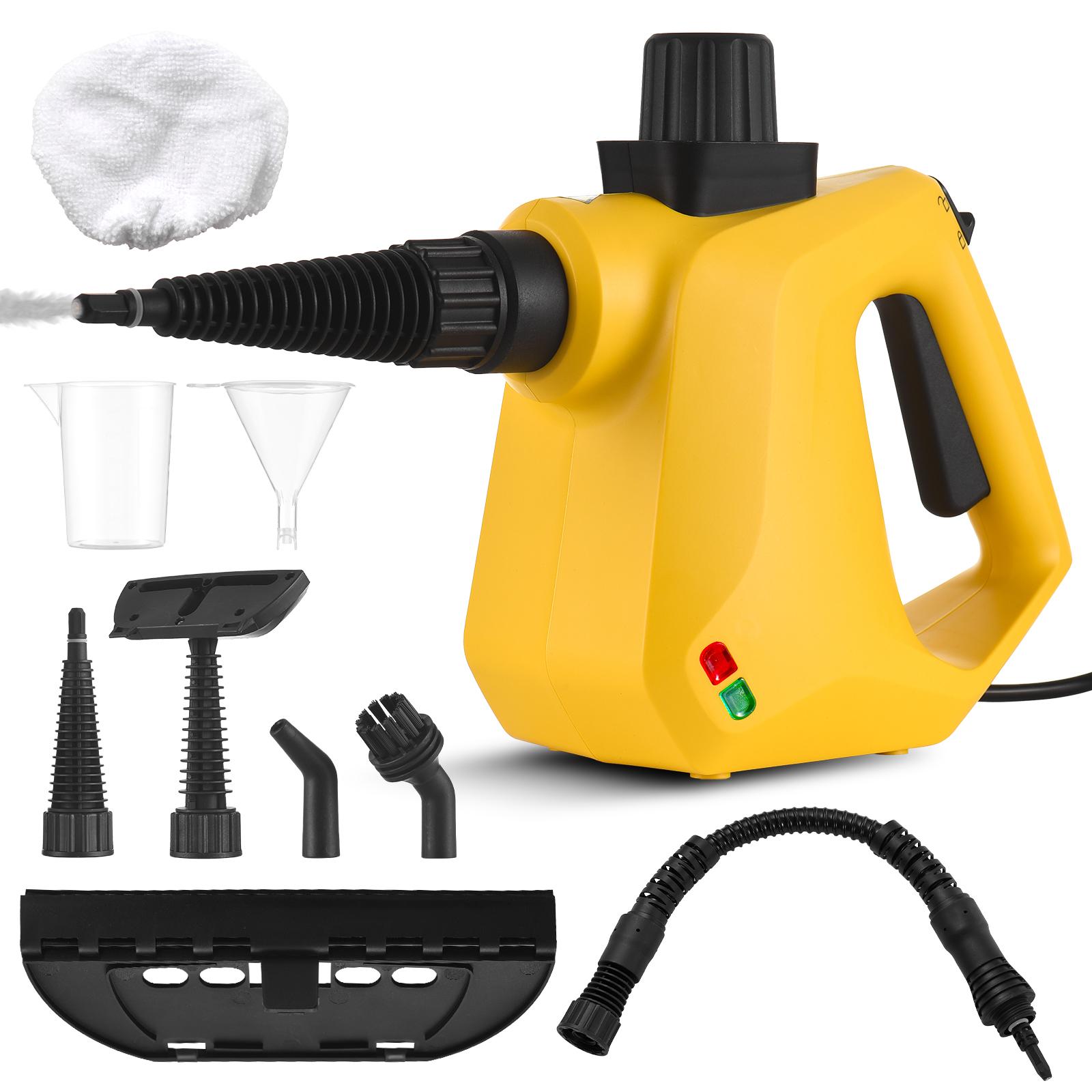 

Портативний ручний багатоповерхневий природний пароочисник під тиском із 9 аксесуарами для домашнього портативного використання UK plug