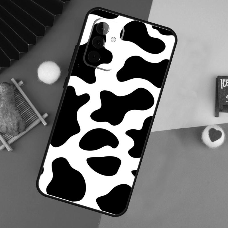 Cow Print Case For Samsung Galaxy A54 A34 A14 A55 A35 A33 A53 A13 A23 A17 A06 A16 A56 A36 A52 A32 A15