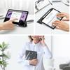 For Samsung Galaxy Tab S11 Case DUX DUCIS TOBY Series Tri-fold Stand PU Leather Tablet Cover