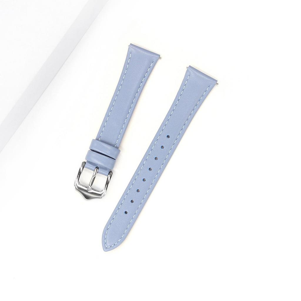 Cinturino da Donna in Pelle di Mucca a Vita Sottile per Serie Huawei Watch GT 18mm/20mm/22mm.