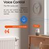 AEE4-Tuya Zigbee Smart Radiator Actuator TRV Programmable Thermostatic Radiator Valve App Remote Temperature Controller