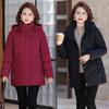 Winter Clothing Velvet Cotton-padded Jacket Women's Versatile New Warm Cotton-padded Jacket Medium and Long Cotton-padded Jacket Thick