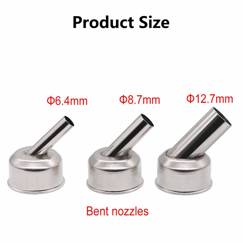 Hot Air Nozzle ST-862D Soldering Station Desoldering Tasks 45 Angle Design Accurate Airflow Direction Desoldering Tool