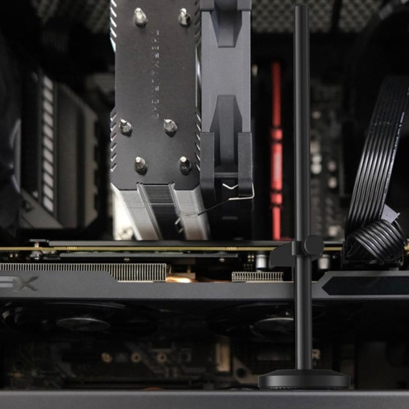 GPU Support Bracket Graphics Card Brace GPU Support Stand Adjustable Aluminum Video Card Sag Holder Support Stand