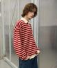 War M1061 Striped Polo Shirt_Red