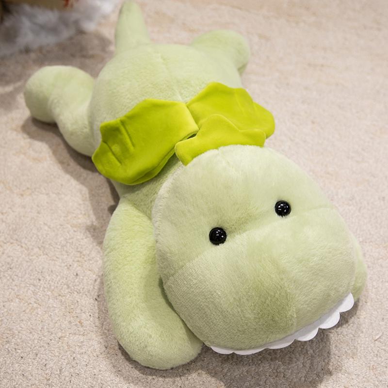 

Giant Dinosaur Plush Toys Stuffed Tanystropheus Dolls Soft Huggable Gifts for Kids Birthday Christmas Brinqedos 50cm зелёный