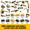 2-piece Set of 8.0Ah 20V Battery, 20V Battery Max Lithium-ion 8Ah Compatible with Dewalt Battery DCB200, DCB205 DCB206 DCB204 and Other Series