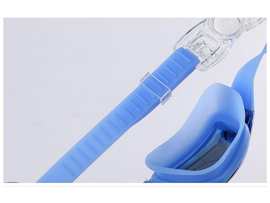 Antibeschlag-Schwimmbrille für Myopie-Rennen aus Silikon für Erwachsene