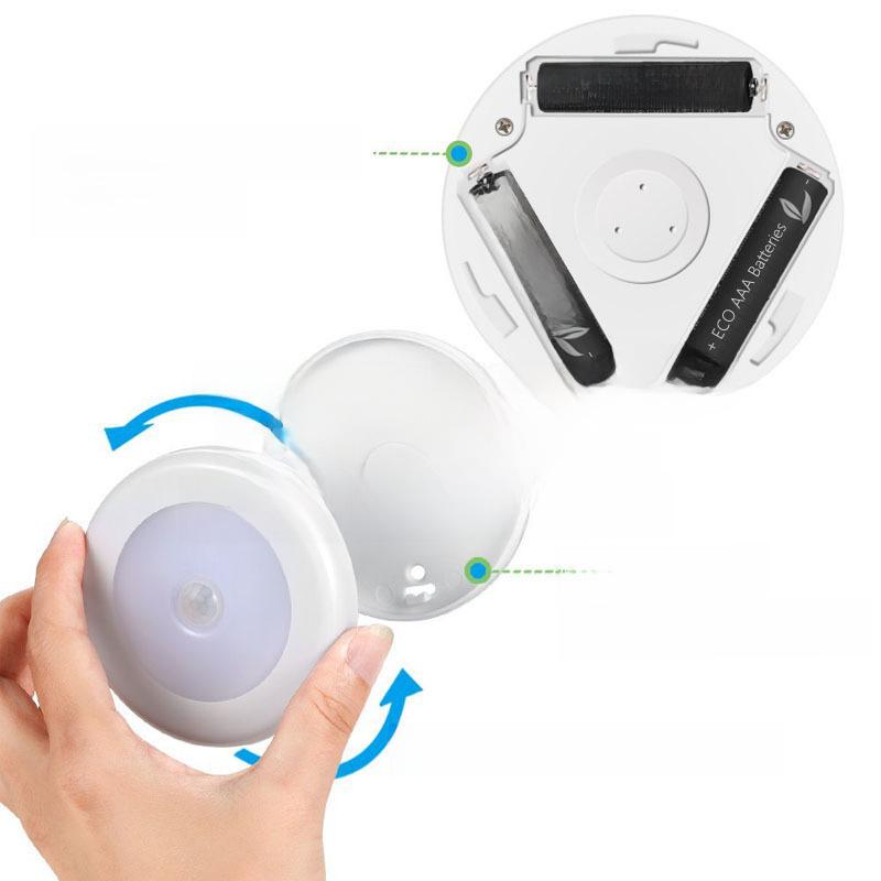 Smart Home Infrared Motion Sensor Night Light for Cabinets and Corridors