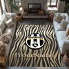 Juventus Personalized Text Floor Mat Design for Outdoor Living Rooms Decorate Room Study Room Anti-slip Rug Office Home Decor Wedding Party Gift