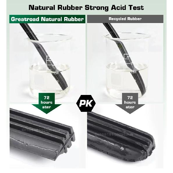 GREATROAD Wiper LHD&RHD Front & Rear Wiper Blades Set For Range Rover L322 Vogue HSE 2002 - 2012 Windshield Windscreen Window