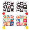 Baby Towel Sound Paper Sound Cloth Book with Teether Tear Not Broken Early Education Puzzle Practice Color Cognition Cloth