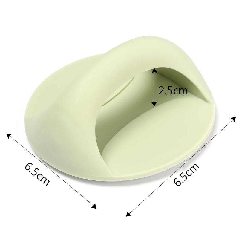 20PCS Self Adhesive Cabinet Drawer Handle Auxiliary Pull Handle for Glass Window Sliding Door Wardrobe Furniture Suction Cup Handle