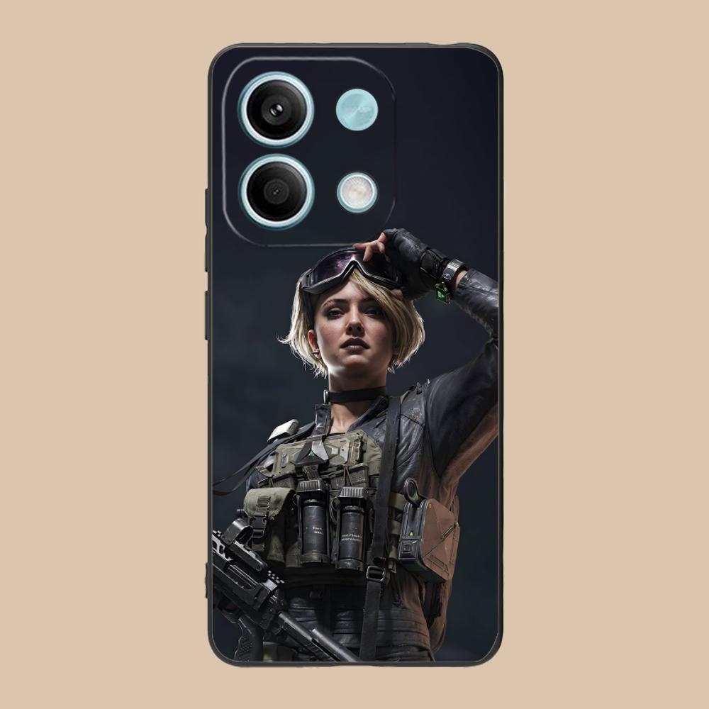 Game Delta Force Matte TPU Mobile Phone Case for POCO F8 F7 F6 F5 F4 F3 F2 Pro GT C75 C71 C65 C61 C40 Pro Ultra Colorful Cover