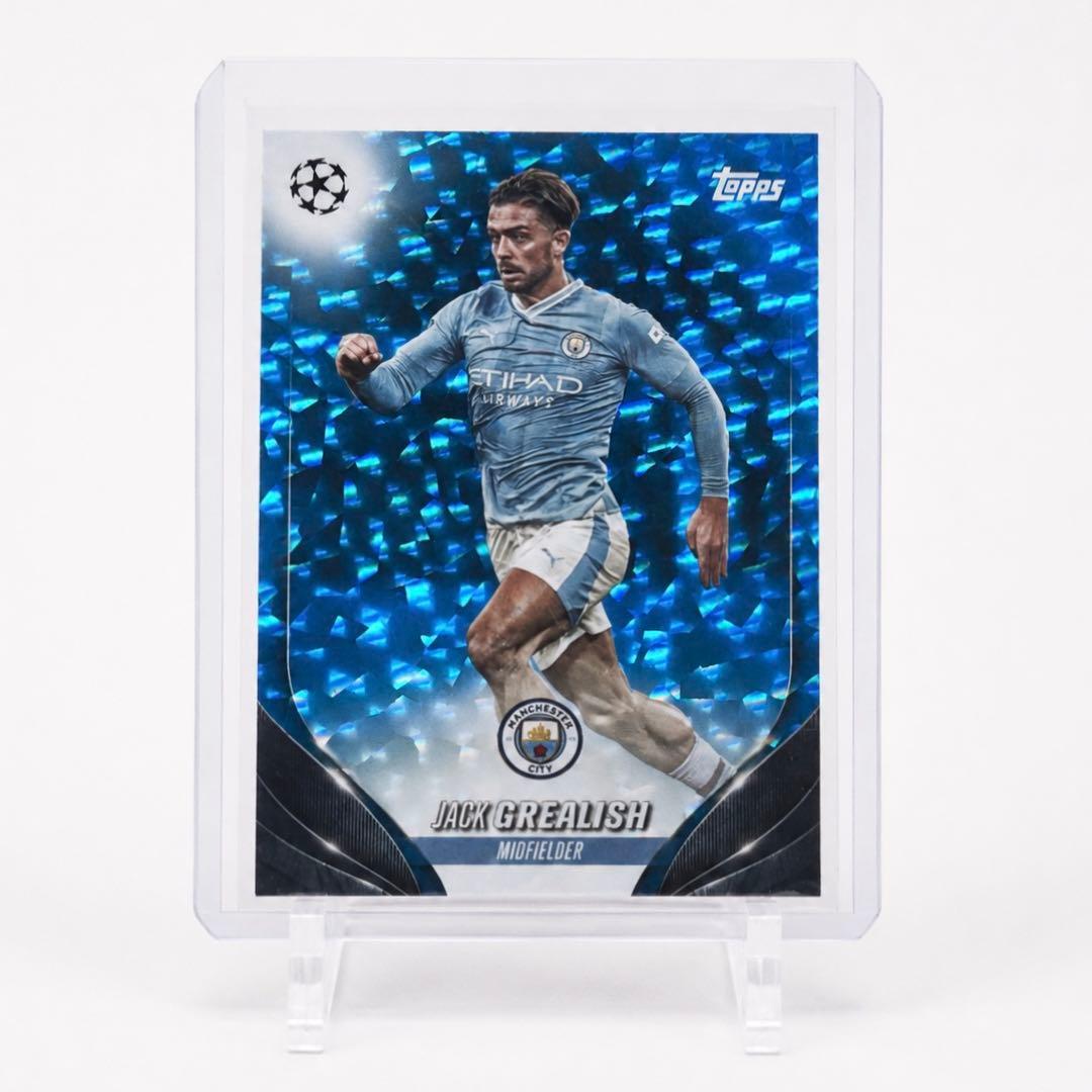 Used Topps Jack Grealish 45/75 Soccer Card Color Match