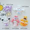 10 Pcs New Mini Kawaii Cartoon Animal Puppy Rabbit Series Resin Scrapbook Diy Miniature Ornament Accessories A34