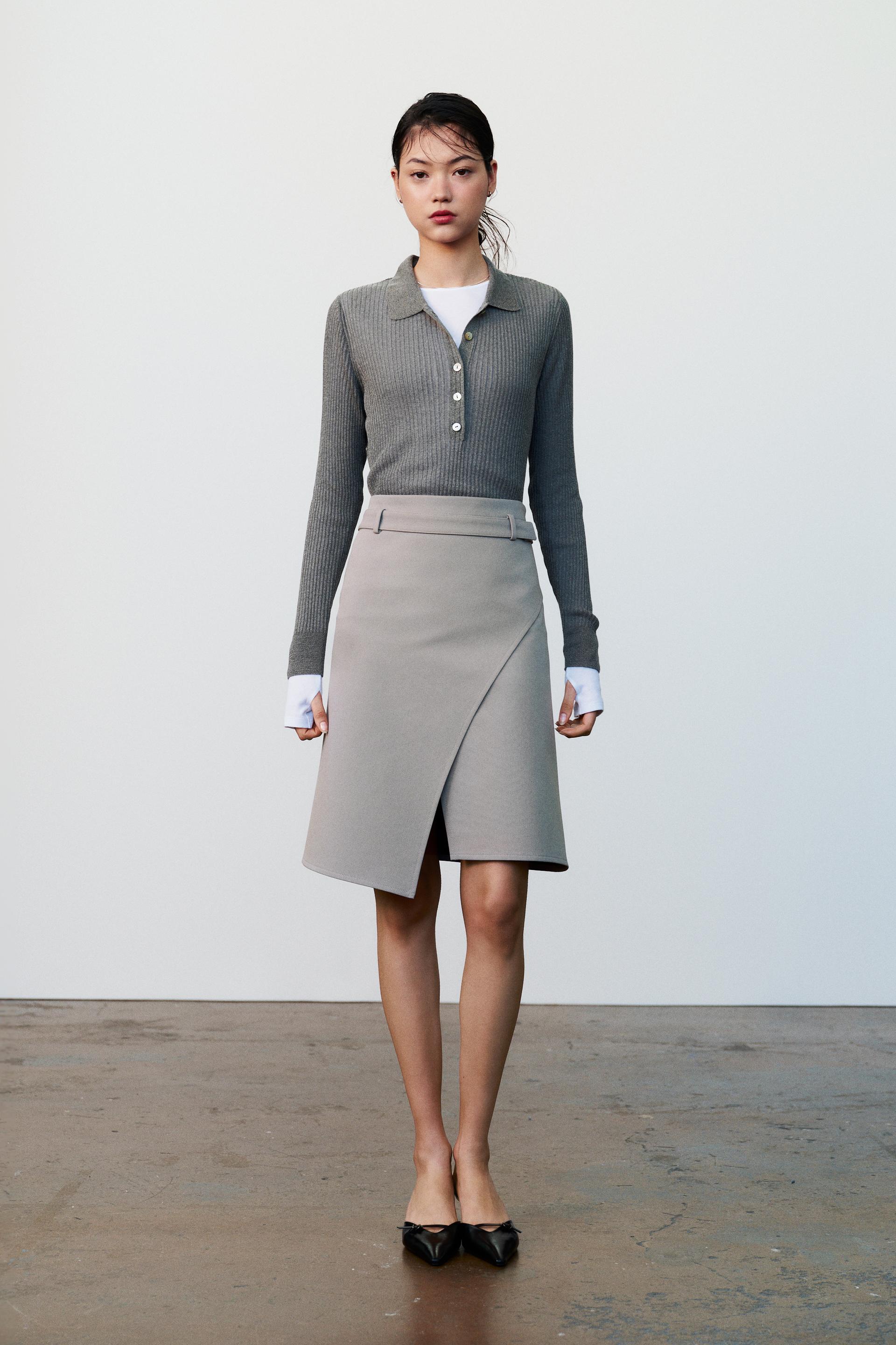 

ЮБКА МИДИ С ПРЯЖКОЙ