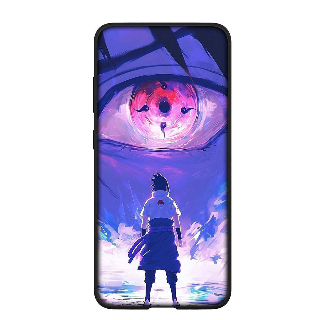 Phone Case for iPhone 17 15 16 Plus Redmi Note 14 12 11 13 Pro Max Huawei P30 P20 Lite OPPO A60 A40 A80 A54 Sasuke Uchiha Coque Narutos Cartoon Cover