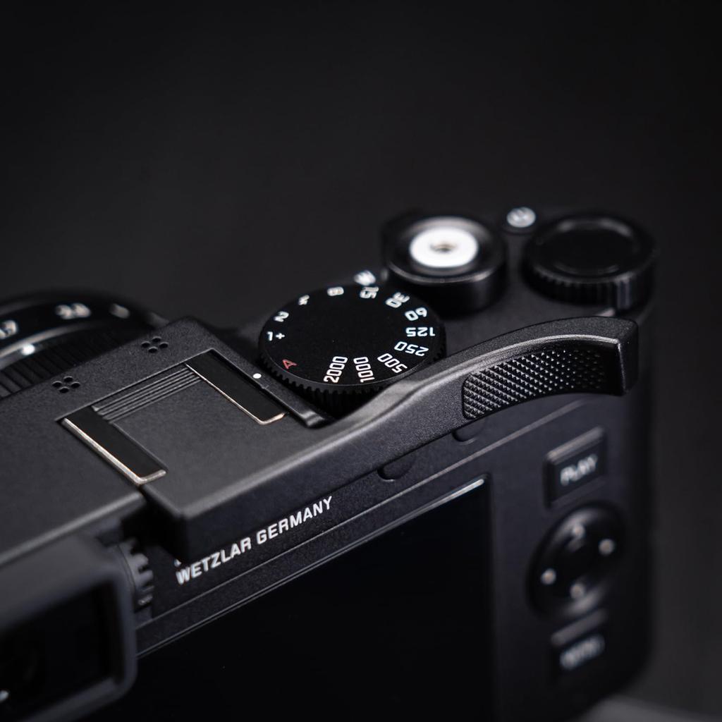 Iborrys Leica Kamera Daumen Hoch Daumen Blitzschuh Daumen Exklusives Retro-Design für verbesserte Kamerahaltung - D-LUX8/DLUX8 Griff, Handgriff, Griff, Anti-Rutsch