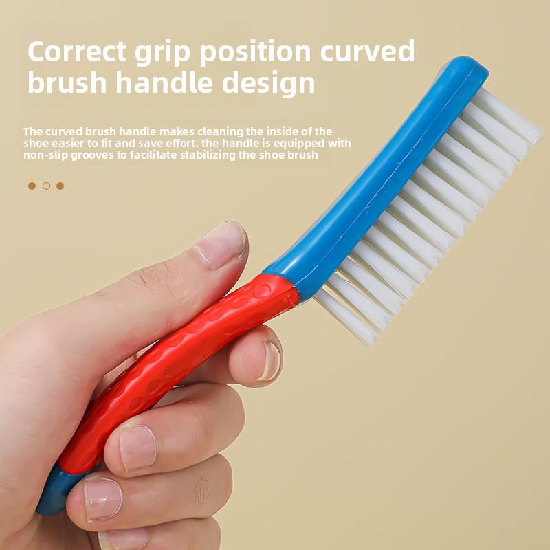 Nano Soft and Hard Bristle Shoe Cleaning Brush for Household Use