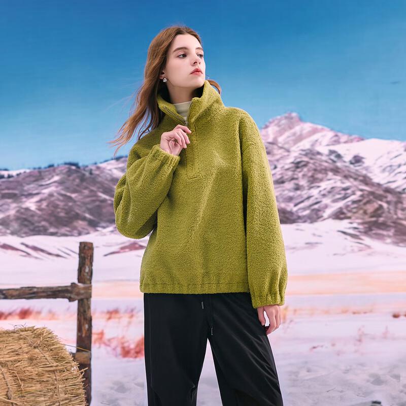 

Sancai Women s Faux Lamb Wool Loose Winter Coat XL (170/92A)