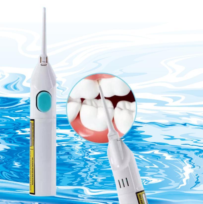 1 stk Håndtrykk Tannbleking Power Floss Dental Vannstråle Tanntråd Tannpirker Uten Batterier Dental