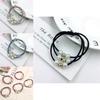 Korean Version Of The Three-strength Rubber Band High-elastic Pearl Head Rope For Women And Girls