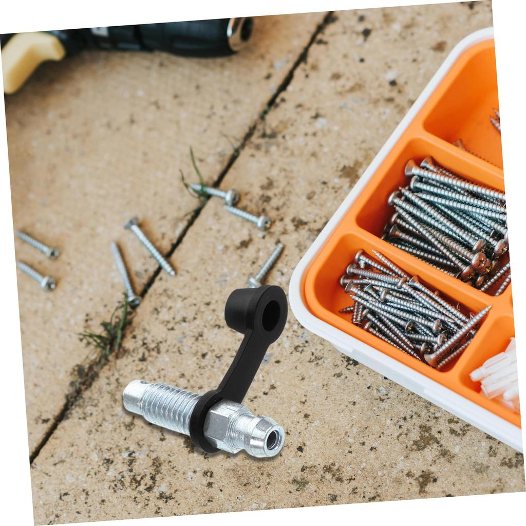 DEARMAMY High Efficiency Brake Caliper Exhaust Valve Screw with Cover Electric