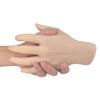 Medarchitect Hand Model Hand Mannequin Silicone Drawing Model Hand Model Display Torso Life-size Hand for Photography and Educational Photographic Mat