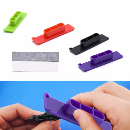 G-Mandara Magic Holder Magic File with 7 Types of Sandpaper, Durable, Stain-Resistant, Reusable