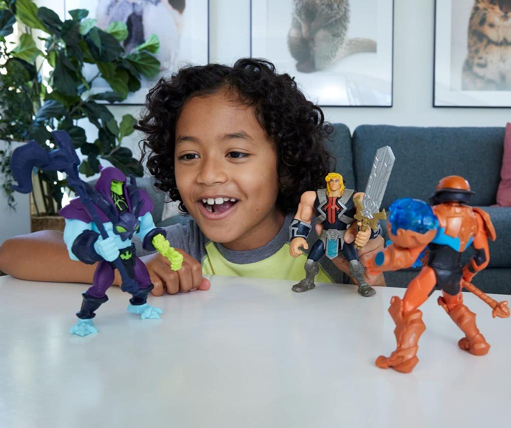 Masters of the Universe Animation Figure Mix A Assortment [Set of 4 Boxed] [Ages 4 and Up] 986A-HBL65