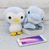 Shinada Plush Animal Rep Umi Each of Dolphin and Set of 4 (2 Penguin) (S)