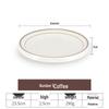 Melamine Round Serving Plate