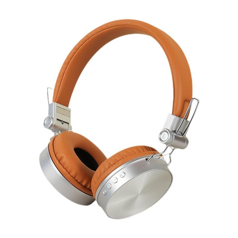 Retro-Inspired Foldable Bluetooth Headphones with HIFI Sound, Heavy Bass & Noise-Cancelling