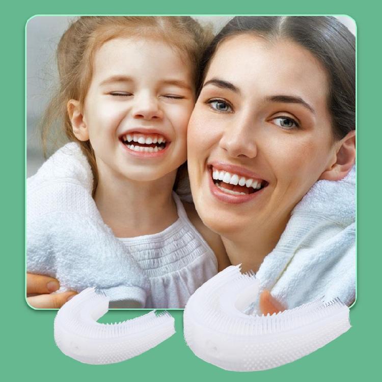 Wodoodporne Silikonowe Główki Szczoteczek do Zębów w Kształcie Litery U do Automatycznej Szczoteczki Elektrycznej