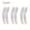 3 Pair of Breathable Sun Protection Sleeves - Breathable & UV Protective Gear for Sports, Driving, & Outdoor Adventures