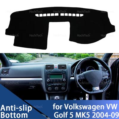 Armaturenbrett Abdeckung Pad Auto Liner Anti-UV Matte Sonnenschutz Dashmat Teppich Dash für Volkswagen VW Golf 5 MK5 A5 2004 2005 2006-2009