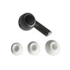 Compatible with Samsung Galaxy Buds3 Pro White/Black In-Ear Earbuds with Soft Ear Hook and Microphone.
