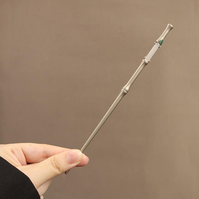 1pc Bamboo Knot Hair Stick New Chinese Style High-End Imitation Jade Style Hairpin Retro Elegant Design Women Hair Accessories