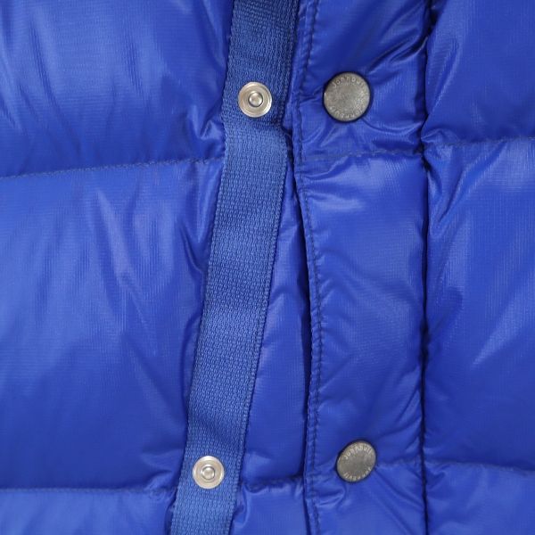 unused Johnbull Denier Nylon Loom Down vest M Blue PERMAWARM Men's Used