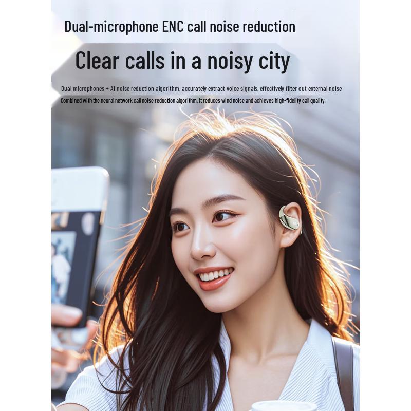 Monster AC328 AI Smart Bluetooth-Headset mit Ohrbügel