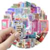 54 Sheets Automatic Vending Machine Graffiti Stickers for Cars and Diaries