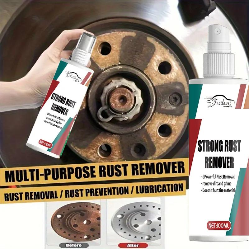 1 Bottle Fast-Acting Multi-Purpose Rust Remover Spray for Cars, Trucks, Motorcycles, Bicycles & Home Use - Safe Formula Dissolve