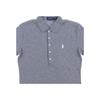 Polo Ralph Lauren Gładka Koszulka Polo z Haftowanym Kucykiem, Krótki Rękaw, Damskie topy Szary 211569959-087