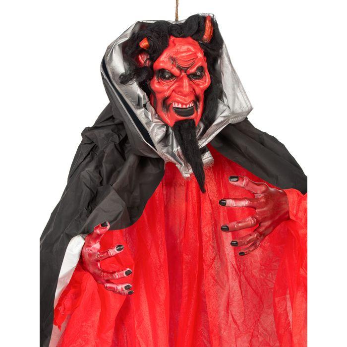 Décoration animée et lumineuse démon 190 cm