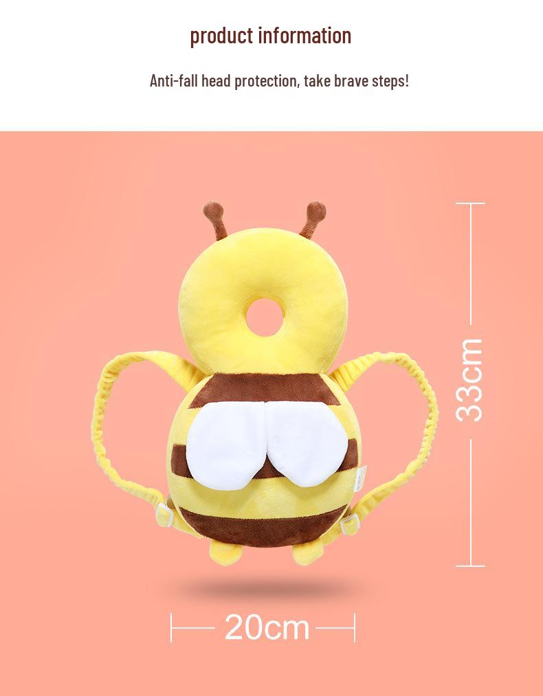 Kindersturzschutz-Kopfkissen für Kleinkinder - Atmungsaktives und stützendes Laufkissen