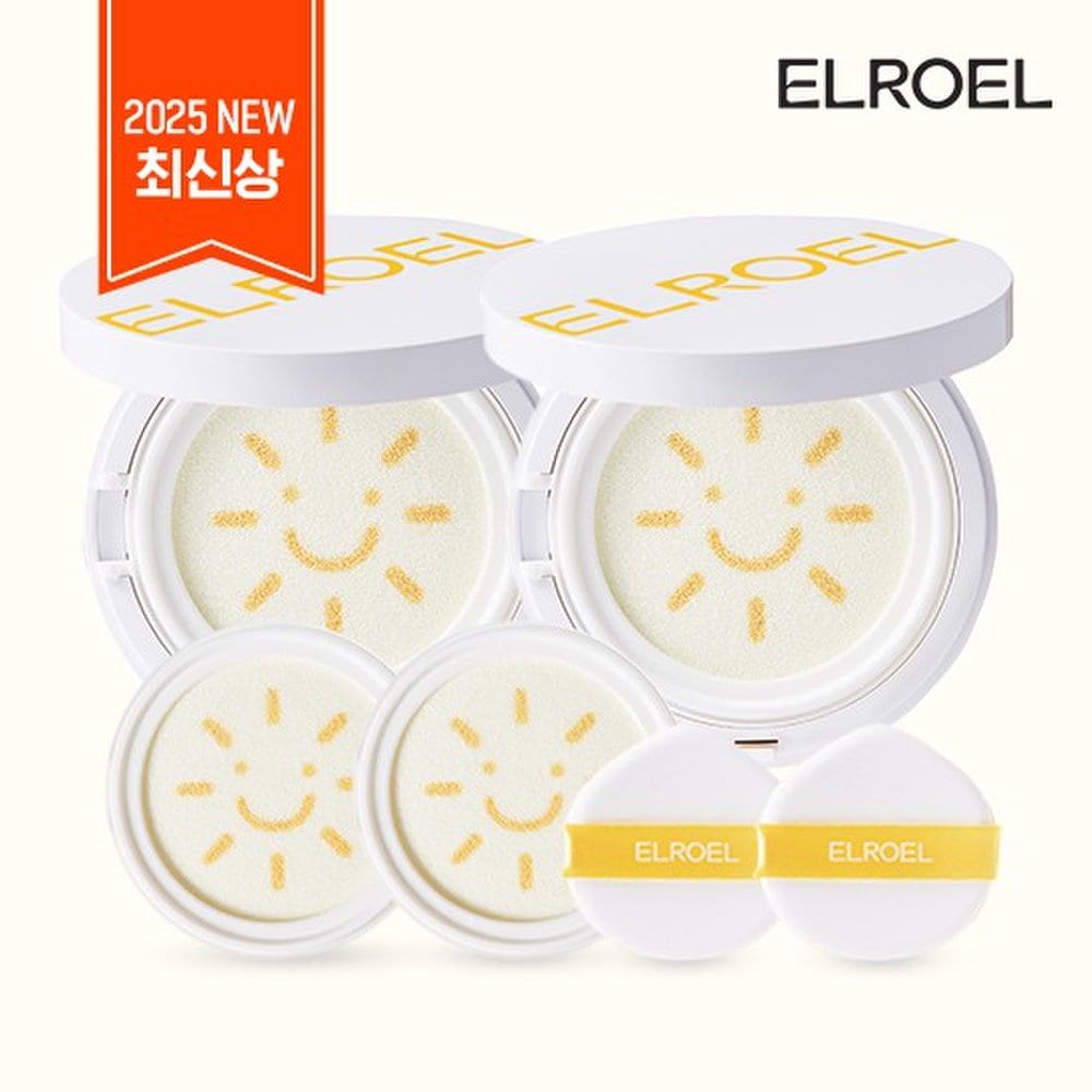 

Eloel Pangpang Big Sun Cushion S9 2 main products + 2 refills