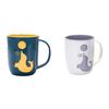 1/2Pcs Popular Toiletry Cups Dolphin Mouthwash Cup Couples Toothbrush Cup Creative Water Cup Kids Bathroom Cup
