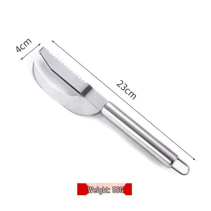 304 Stainless Steel Fish Scale Remover: Multifunctional Scraper Brush for Easy Fish Cleaning
